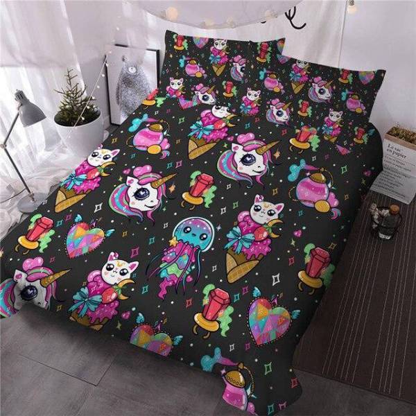 Sweet Unicorn Bed Set